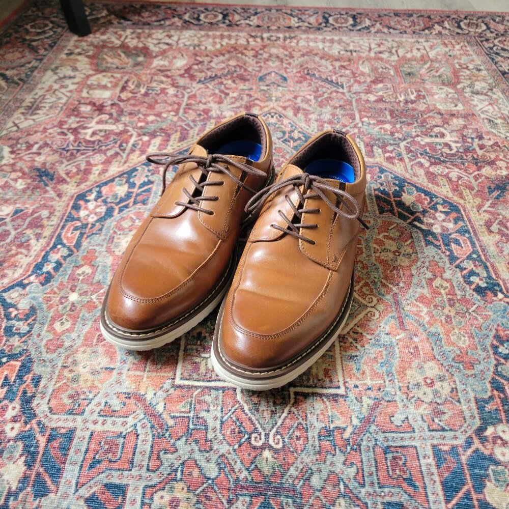 Nunn Bush Griff Moc Toe Oxford Men's Shoe